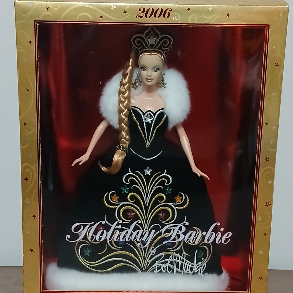2006 Holiday Barbie Doll by Bob Mackie NIB